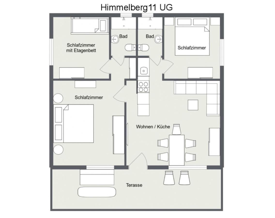 Himmelberg11 Daire Thalfang Dış mekan fotoğraf